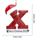 thumbnail image 3 of Adornos navideños, adornos navideños, regalos navideños, 26 letras, decoración para árbol de Navidad, adornos colgantes para árbol de Navidad, adornos navideños personalizados, decoración navideña, de, 3 of 6