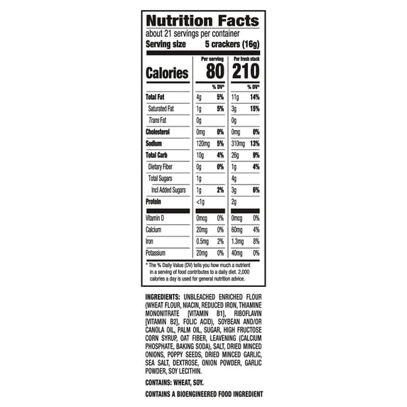 4 pack-RITZ Fresh Stacks Everything Crackers, Travel Snacks, 11.8 oz (8 Multi Snack Packs)