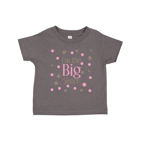 

Inktastic I m the Big Sister. Gift Toddler Toddler Girl T-Shirt