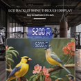 thumbnail image 3 of High Precision Body Weight Scale Smart Bathroom Scales with Large LCD Display(400lbs),Decorative for Bedroom-Colorful Birds Perched On The Branches, 3 of 4