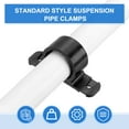 thumbnail image 4 of Uxcell Suspension Pipe Clamps Standard Tubing Supports for Pex Copper Pipe 1/2 Inch, 4 of 6