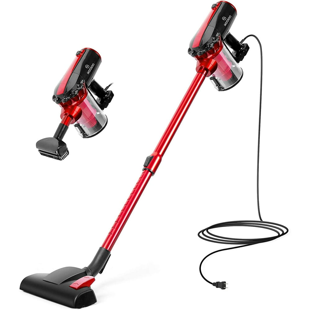 MOOSOO Lightweight Corded Stick Vacuum 2 in 1 Handheld Vacuum, D600
