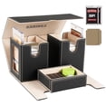 thumbnail image 1 of Caja de almacenamiento de tarjetas coleccionables Kabinka para MTG con 2 soportes, color negro, 1 of 6