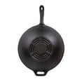 thumbnail image 3 of Stansport Pre-Seasoned Cast Iron Wok 12.5" Diameter, 3 of 7