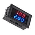thumbnail image 2 of <p>Digital Display Volt Meter Gauge, High Accuracy LED Dual Display DC0-100V Wide Application Digital Multimeter Durable  For Solar Energy Systems</p>, 2 of 7