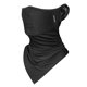 thumbnail image 2 of Polaina De Cuello Bicicleta Likrtyny refrescante para el cuello con bucles para las orejas Protección solar Mascarilla Bufanda Negro, 2 of 7