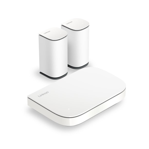 Linksys Sistema Multi-gig Micro Mesh WiFi 6 / Conecta Más de 100 Dispositivos / hasta 5000 Pies Cuadrados / Velocidades de hasta 3,0 Gbps / Paquete de 3 / No Requiere Aplicación / Lanzamiento 2024