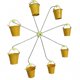 thumbnail image 1 of Ferris Wheel Bird Feeder Hummingbird Food Container Simple Installation Outdoor Hanging Ferris Wheel Rotating Bird Feeder, 1 of 5