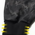 thumbnail image 3 of Men's Long Casual Sports Pants Slim Fit Gym Sweatpants Camo Jogger Trousers for Workout Dance, 3 of 7