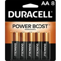 Duracell Coppertop AA Battery, Long Lasting Double A Batteries, 8 Pack