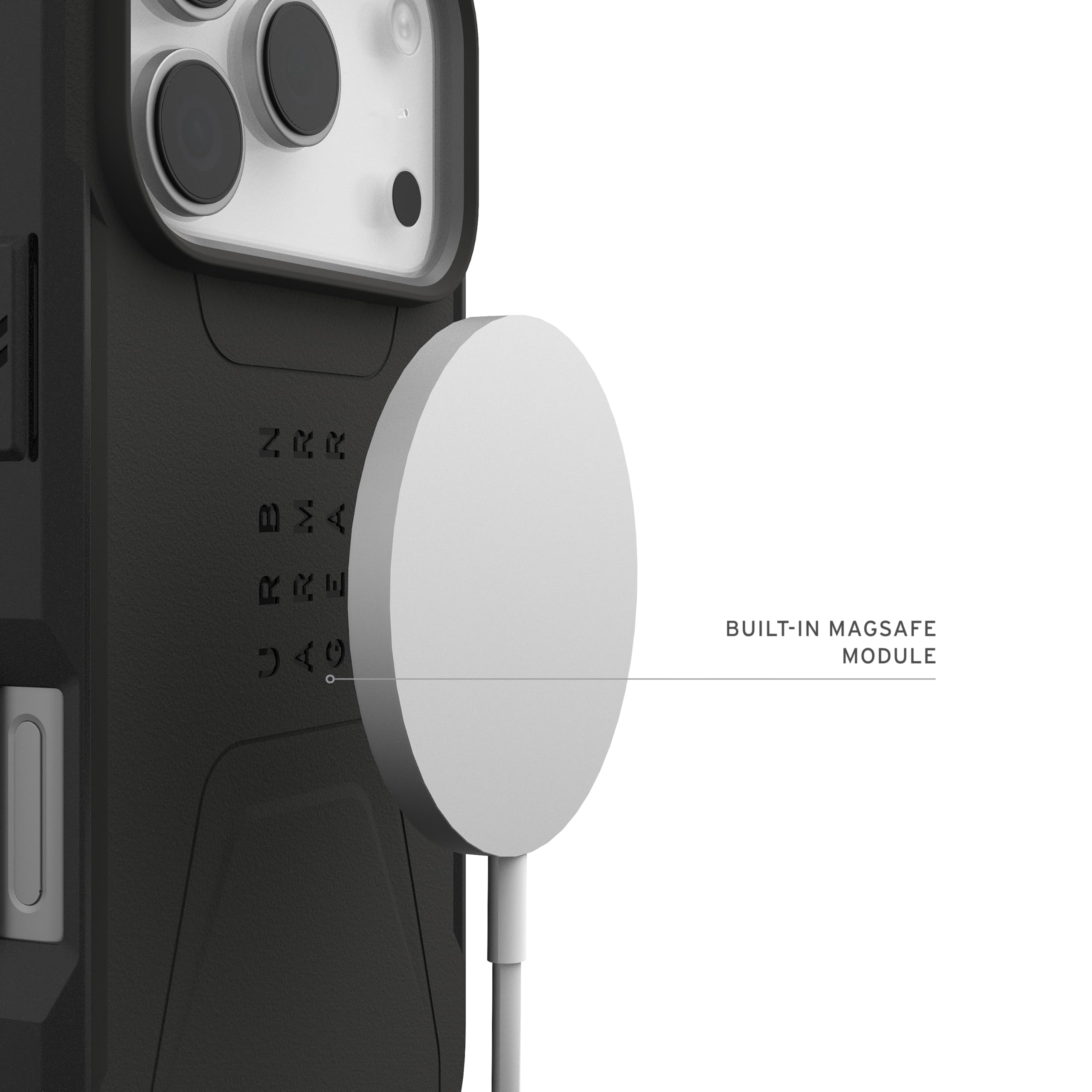 UAG iPhone 17 Pro Case Civilian - Compatible with MagSafe Military Grade Protective Cover, Black