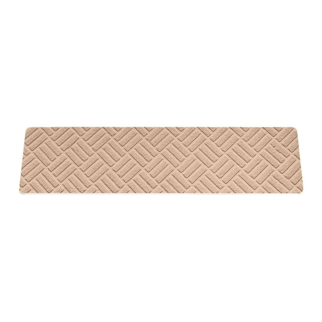 Aodebiao Non-Slip Stair Treads with Adhesive Backing - Soft Anti-Skid Carpet Mats for Indoor Steps, Pets & Elderly Safety-Washable Rug Runner - Nonwoven & TPU Grip - Easy to Clean Staircase Protector