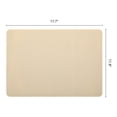 thumbnail image 6 of Unique Bargains 4pcs Faux Leather Washable Placemats Beige/Blue 17.7"x11.8", 6 of 6
