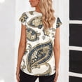 thumbnail image 5 of ATENAR T Shirts for Women Lightweight Loose Womens Shirts Summer Tee White 2XL, 5 of 7