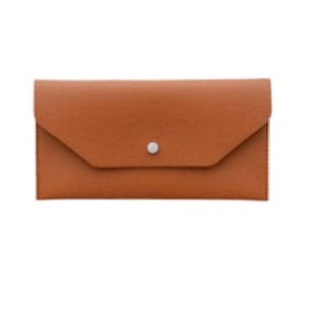 QJUHUNG Money Envelopes for Cash PU Leather Tear-Resistant Cash Envelope Wallet Flexible Lightweight Money Envelopes for Budgeting Essentials