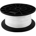 thumbnail image 1 of 1/8 inch White Dacron Polyester Rope,3mm 984 Foot Nylon Poly Rope, Nylon Rope Lift Shade Cord,for Clothesline Camping Hiking Outdoor Tent, 1 of 8