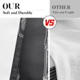 thumbnail image 4 of Kitchen Curtains Knife and Forks Utensil Window Curtains and Valances Set 36 Inch, Black Short Tier Curtain for Kitchen, Cartoon Small Kitchen Decor, 4 of 5