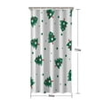 thumbnail image 5 of White Christmas Tree Pattern Shower Curtain 36"x72" ,Bathroom Decorative Shower Curtains Set with 12 Hooks,Modern Waterproof Washable Shower Curtain, 5 of 6