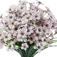 BINGLI 6PC Artificial Flowers Bouquet Decoration Bridal Wedding Flower