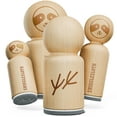 thumbnail image 1 of Bird Tracks Rubber Stamp for Stamping Crafting Planners - 1/2 Inch Mini, 1 of 4