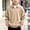 Beige, variant on Rvasteizo Kids Boys Girls Sweatshirt Half Zip Lapel Solid Long Sleeve Pullover Top for Boys Girls 3-14Years