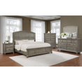 thumbnail image 2 of Veronica Antique Gray Panel Bed, 2 of 5