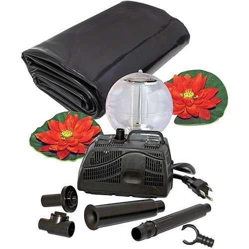 Koolscape 270 gal Liner Pond Kit with Solar Light by Generic