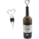 thumbnail image 3 of Tapones para botellas de vino, tapón reutilizable con cabeza de corazón para sellar vino, 3 of 3