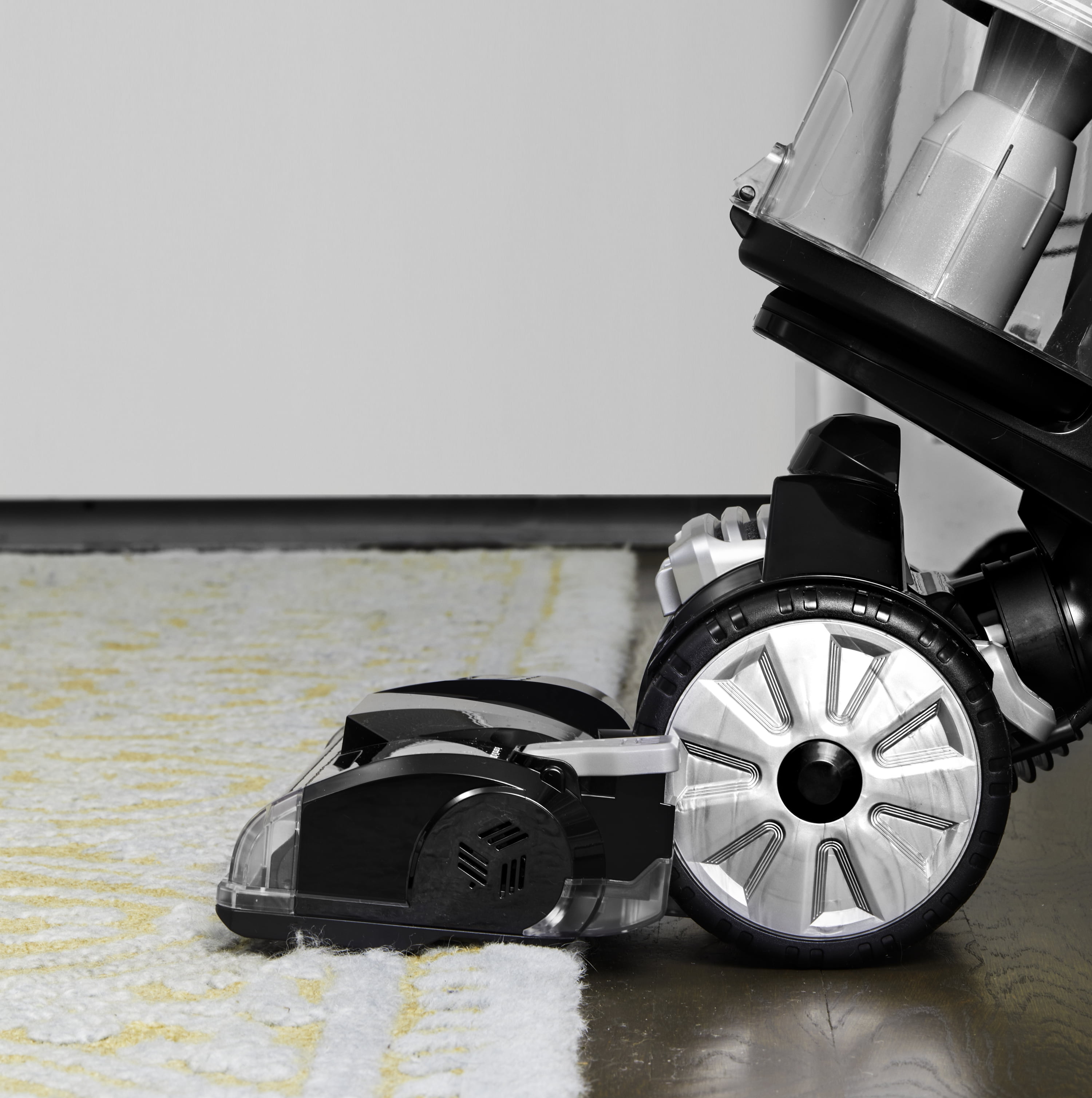 Eureka Dash-Sprint Upright Vacuum, Dual Motor, Lightweight, Pet Turbo, LED Headlights, Black and Red, NEU610