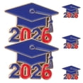 thumbnail image 1 of BESTYASH 10Ud Broches De Graduación 2026 Pin De Gorro Escolar Recuerdo Multi Color, 1 of 6