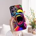 thumbnail image 2 of Exprese su estilo: viste tu iPhone 15 Pro Max, 14, 13, 12 Pro y 11 con una colorida funda mate de dibujos animados para teléfono., 2 of 4
