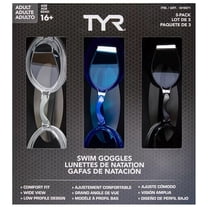 TYR Adult Swim Goggle 3-pack