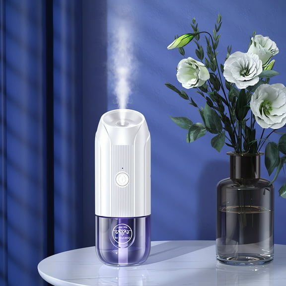 Gcvizuso Essential Oil Diffuser, Aroma Diffuser, Car Aromatherapy Machine Hotel Home Indoor Long Lasting Bathroom Automatic Bedroom Aromatherapy Machine Perfume 80ml