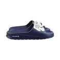 thumbnail image 2 of Men's Lacoste Croco 2.0 Synthetic Slides Navy/White (7-41CMA0010 092) - 7, 2 of 6