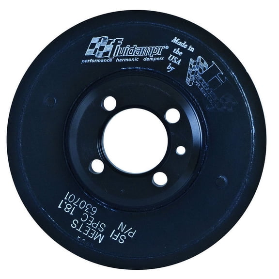 FLUIDAMPR Mits 4-Cyl 6.750" OD Internal Balance Harmonic Balancer P/N 630701