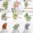 thumbnail image 2 of 6 piezas de flores artificiales falsas, césped falso, decoración de boda, corona navideña, accesorios de decoración hechos a mano, plantas falsas, 2 of 5