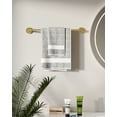 thumbnail image 2 of 18-inch Wall Mounted Towel Bar for Kitchen and Bathroom, Brushed Gold, by Fixsen, 2 of 5
