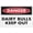 Warning Sign 3, variant on Danger Crystalline Silica Work Area Outdoor Safe Sign - 8"x12", UV Protected, Weatherproof - Construction Site, Factory, Mining Area, Sandblasting Zone Alert