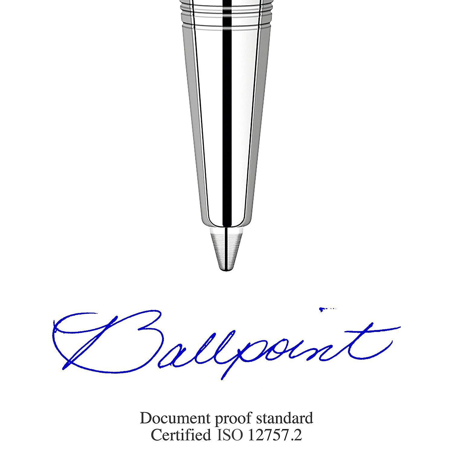 Parker Jotter London Trio Discovery Pack: Royal Blue Ballpoint Pen, Red Kensington Gel Pen & Stainless Steel Mechanical Pencil