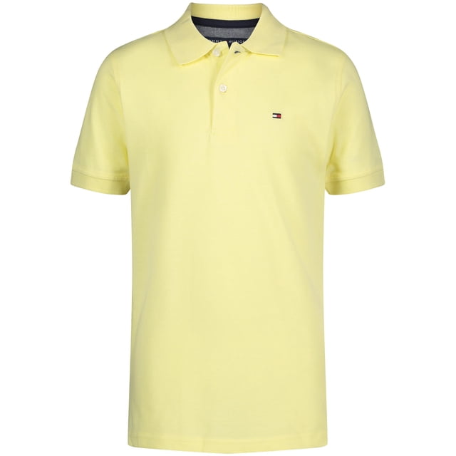 Polo Tommy Hilfiger Ivy Lemonade para niño, talla MD (10-12)