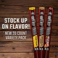 thumbnail image 3 of Jack Link's Beef Sticks, Original – Protein Snack, Meat Stick with 6g of Protein, Made with 100% Beef, No Added MSG** – 0.92 Oz. (20 Count), 3 of 5