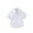 White, variant on Tiijoy Toddler Boys Short Sleeve Pocket Shirt Summer Casual Button-Up Shirt, Sizes 3-4T