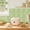 Green, variant on HCBY 10Pcs 3D Mosaic Tile Stickers, 10x10cm Self Adhesive Wall Tiles for Kitchen Backsplash, Glossy Crystal Peel and Stick Bathroom Decor, Waterproof Heat Resistant DIY Renovation