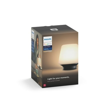 Philips Hue Wellness White Ambiance Smart Table Lamp, Hub Required