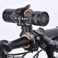 thumbnail image 2 of 360 Degree Rotating Cycling Bike Light Double Holder LED Front Flashlight Lamp Pump Handlebar Mount, 2 of 5