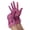 Purple, variant on Women's Lace Floral Opera Tea Party Gloves 80s Wrist Length Bridal Wedding Prom Gloves Costume Accessories