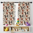 thumbnail image 5 of Blackout Kids Curtains,Classic Halloween Pattern Childrens Insulated Curtains Set Of 2,Bedroom Essentials,Toddler Room Decor 42"x54", 5 of 5