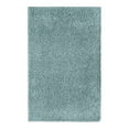 thumbnail image 3 of Unique Loom Comfort Solid Shag Collection Area Rug - Solace (3' 3" x 5' 3" Rectangle Light Slate Blue), 3 of 7