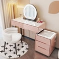 thumbnail image 3 of Chest Nightstand Dressers Mobile Drawers Cabinets Shelf Sideboards Dressers Wood Desk Meubles De Chambre Furniture Bedroom My Lux Decor Round, 3 of 6