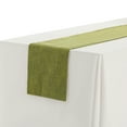 thumbnail image 1 of REGALWOVEN 1 Pack Solid Color Table Runner Long Linen Table Banner Green 12"x63", 1 of 5